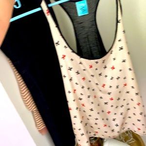 Bow tie decorated racer back too